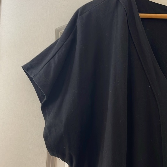 Lane Bryant Livi Black V-Neck Jumpsuit - Picture 6 of 12